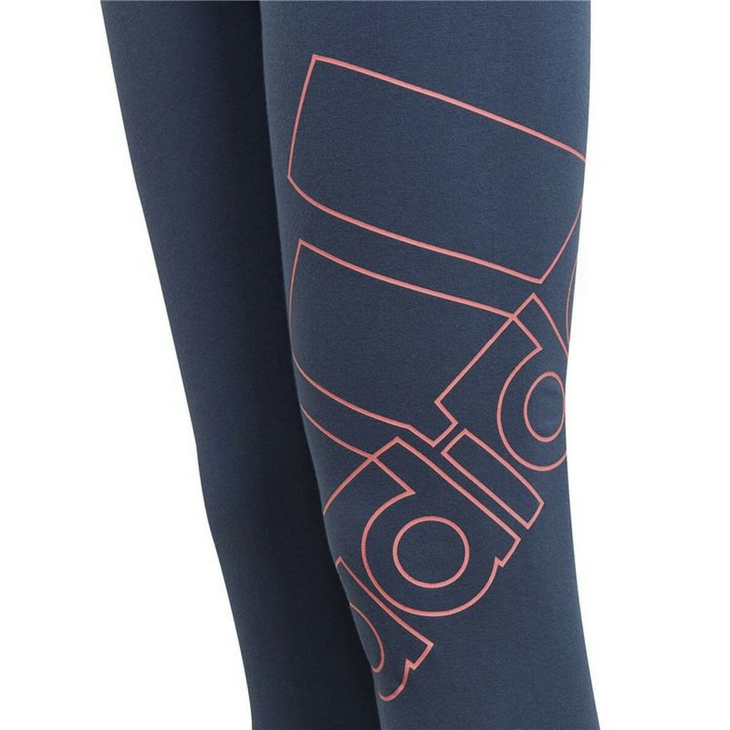 Adidas Essentials Blue Women's Leggings - Steel Blue - product view 8