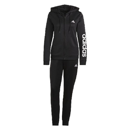 Adidas W LIN FT TS Women's Tracksuit - Black von Adidas | BYAG.