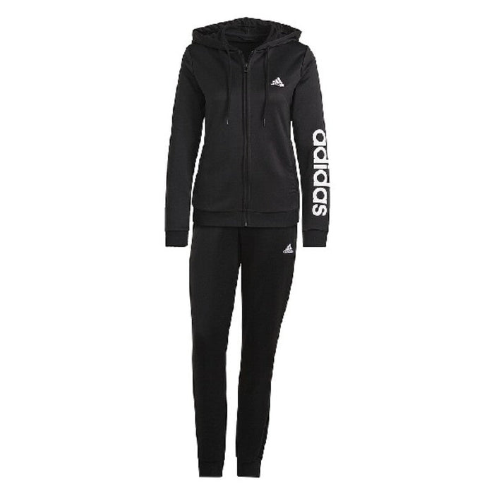 Adidas W LIN FT TS Women's Tracksuit - Black