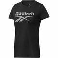 Reebok Damen Kurzarm T-Shirt Workout Ready Supremium Schwarz – M