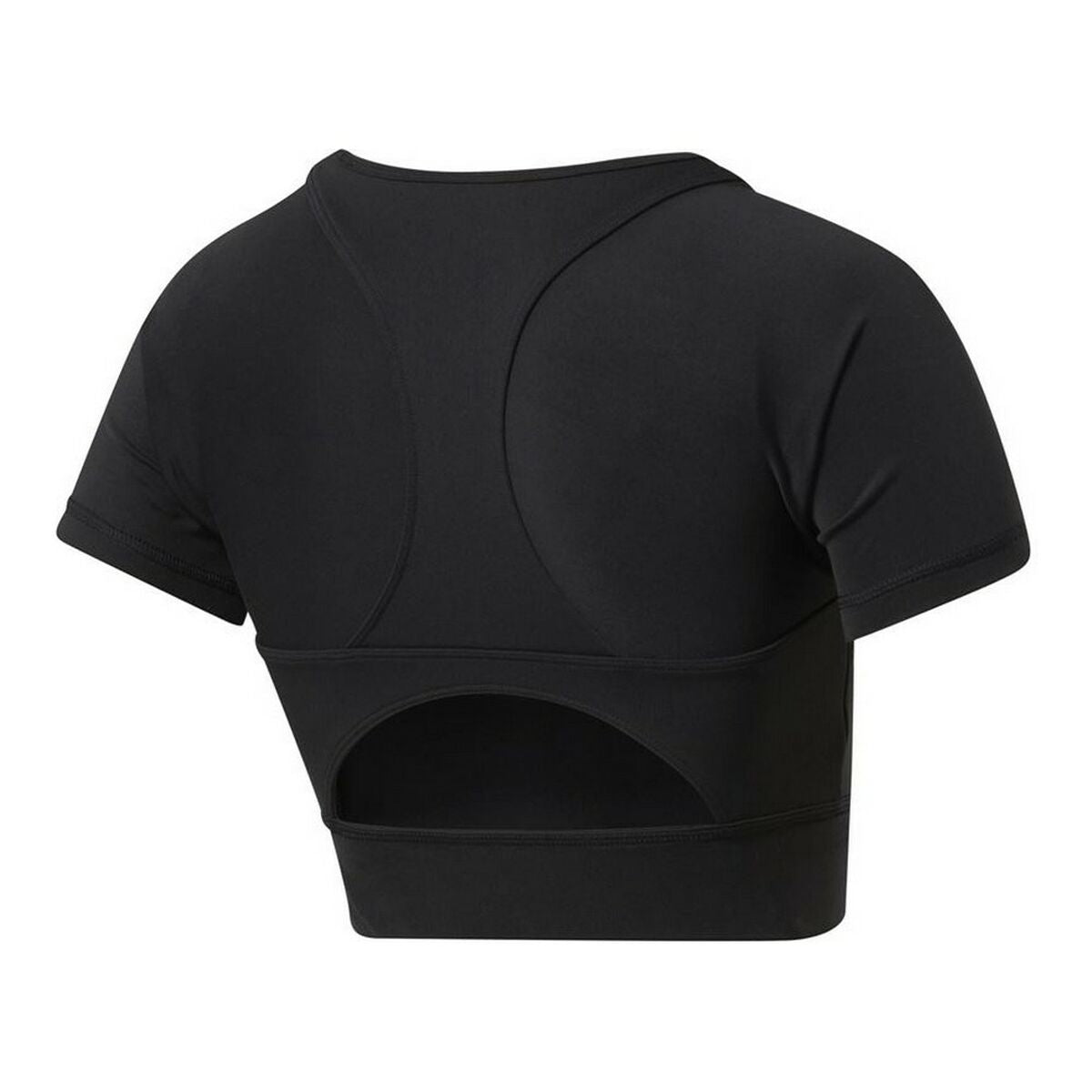 Women’s Short Sleeve T-Shirt Reebok Training MYT Black
