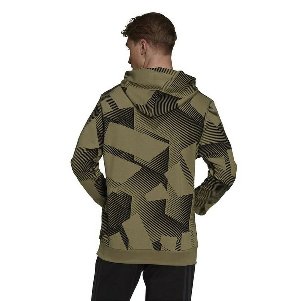 Adidas Graphic M Men's Hoodie - Khaki - product view 6