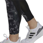 Adidas D2M Print High-rise Women's Leggings - Black - product view 4