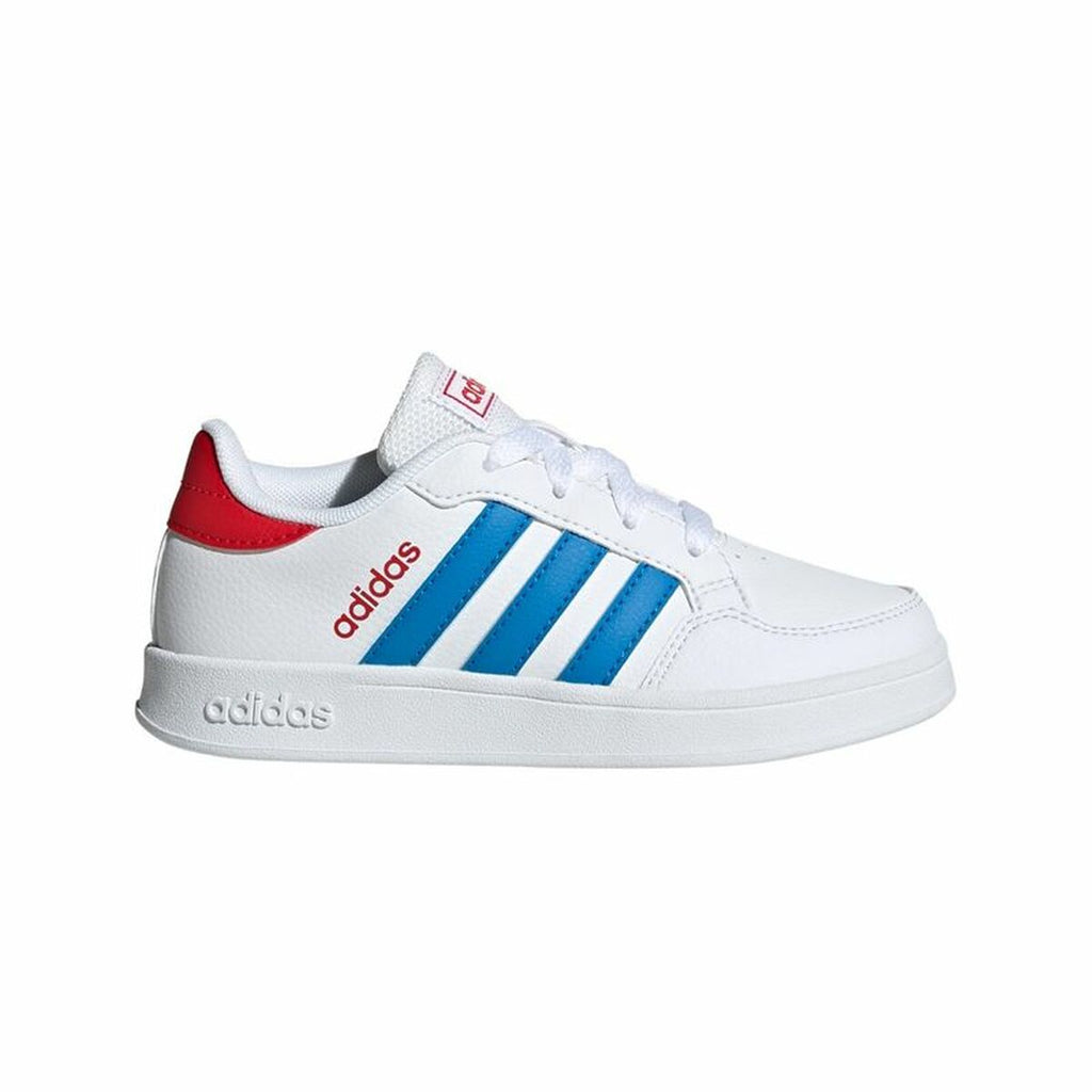Adidas Breaknet Kids' Trainers - White - product view 2