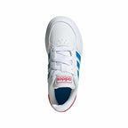 Adidas Breaknet Kids' Trainers - White - product view 8