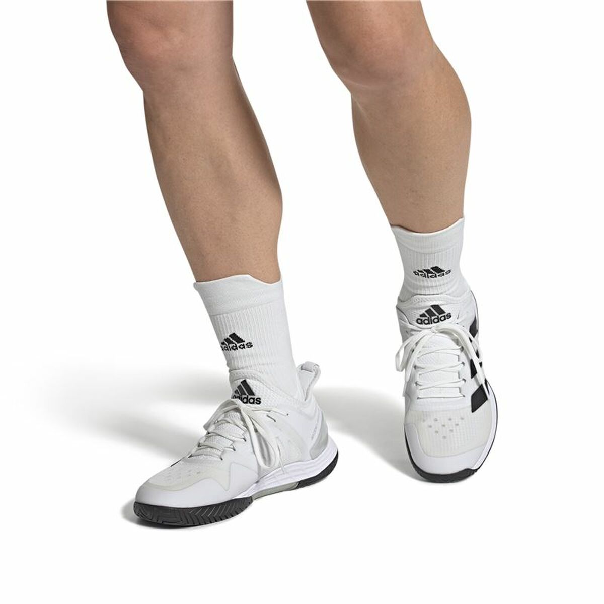 Adidas Adizero Ubersonic 4 Men's Tennis Shoes - White - product view 6