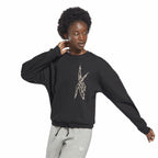 Reebok Damen SweatShirt ohne Kapuze Modern Safari Schwarz – Produktansicht 36
