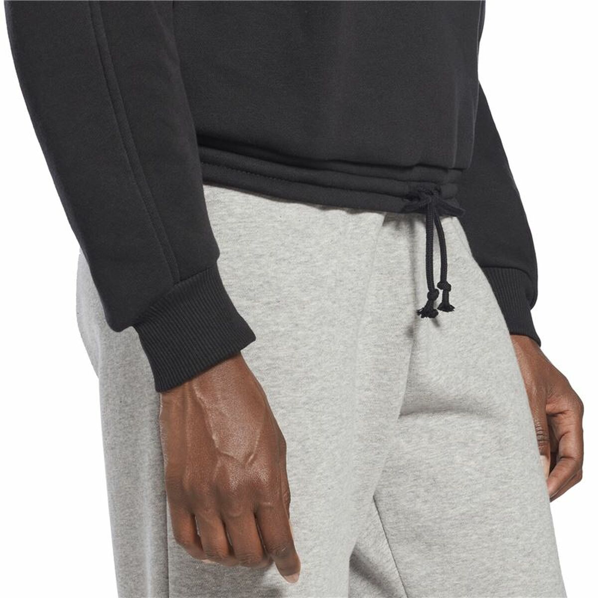 Reebok Damen SweatShirt ohne Kapuze Modern Safari Schwarz – Produktansicht 22