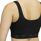 Adidas Sports Bra Aeroknit Women's Sports Bra - Black - product view 4