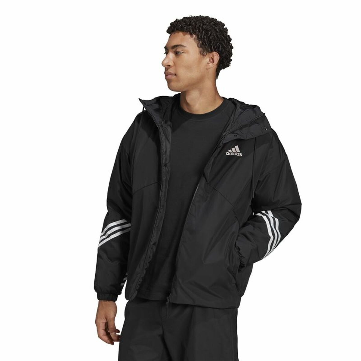 Adidas Back To Sport Men's Jacket - Black - product view 19