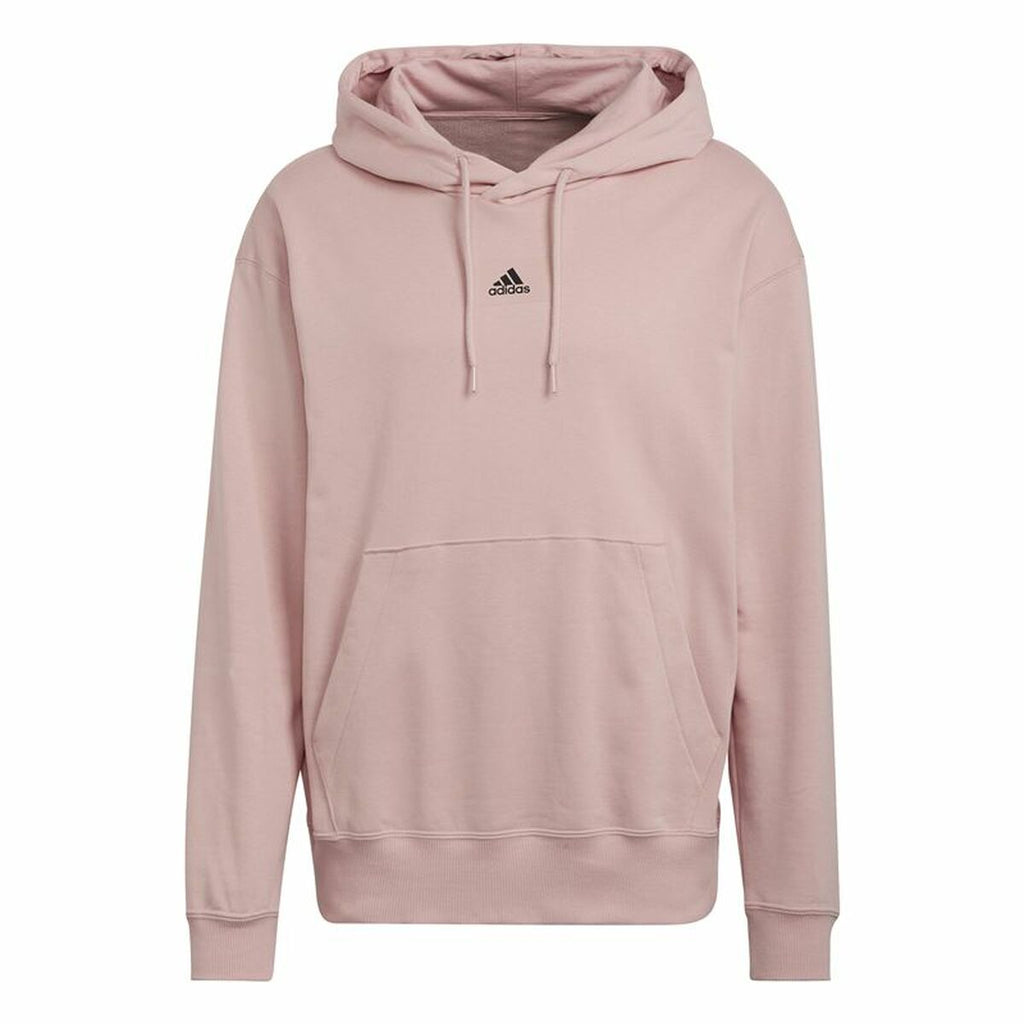 Adidas Essentials Men's Hoodie - Pink - product view 4