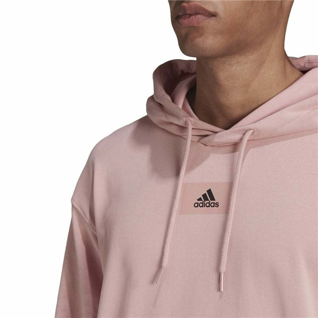 Adidas Essentials Men's Hoodie - Pink - product view 15