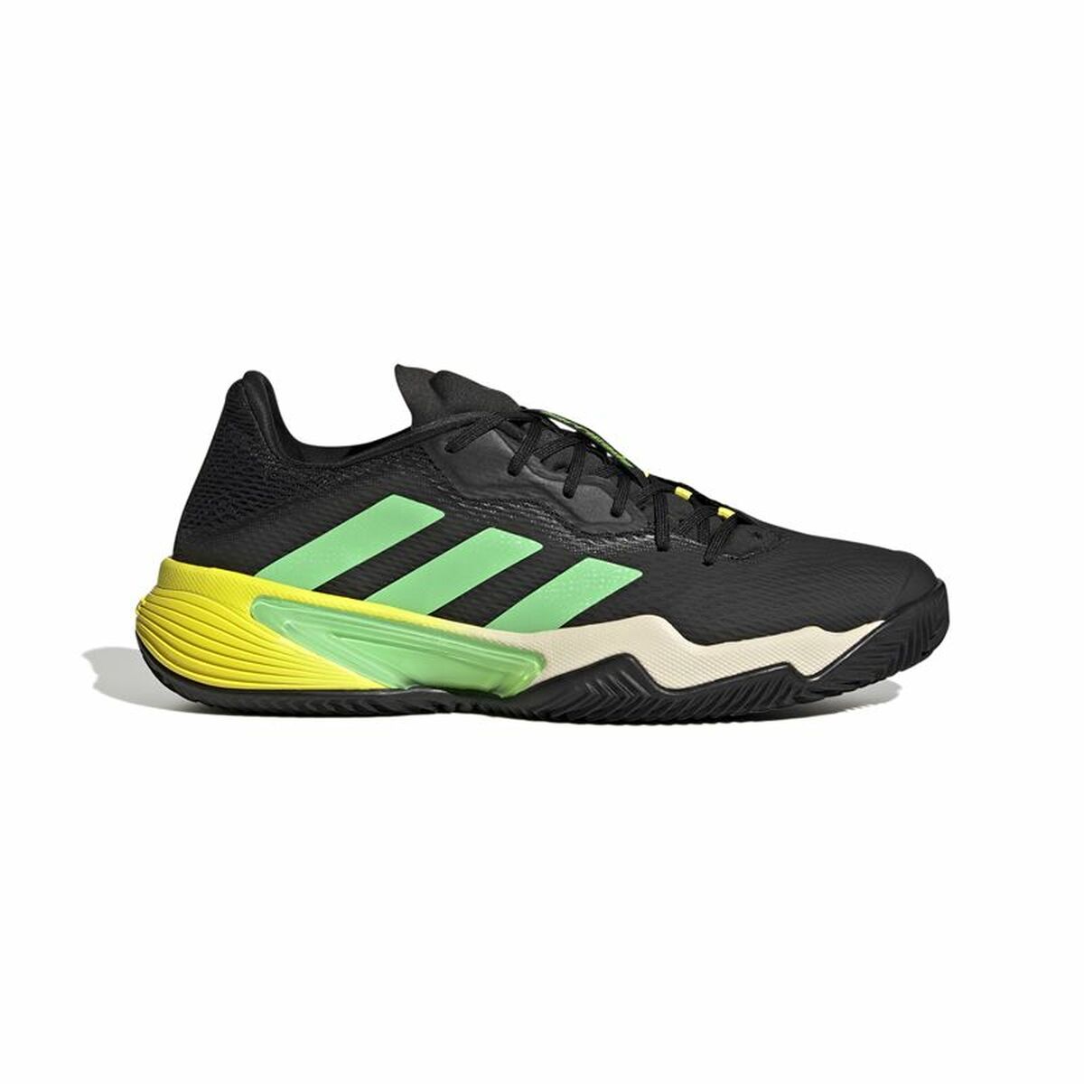 Adidas Barricade Men's Tennis Shoes - Black - product view 2