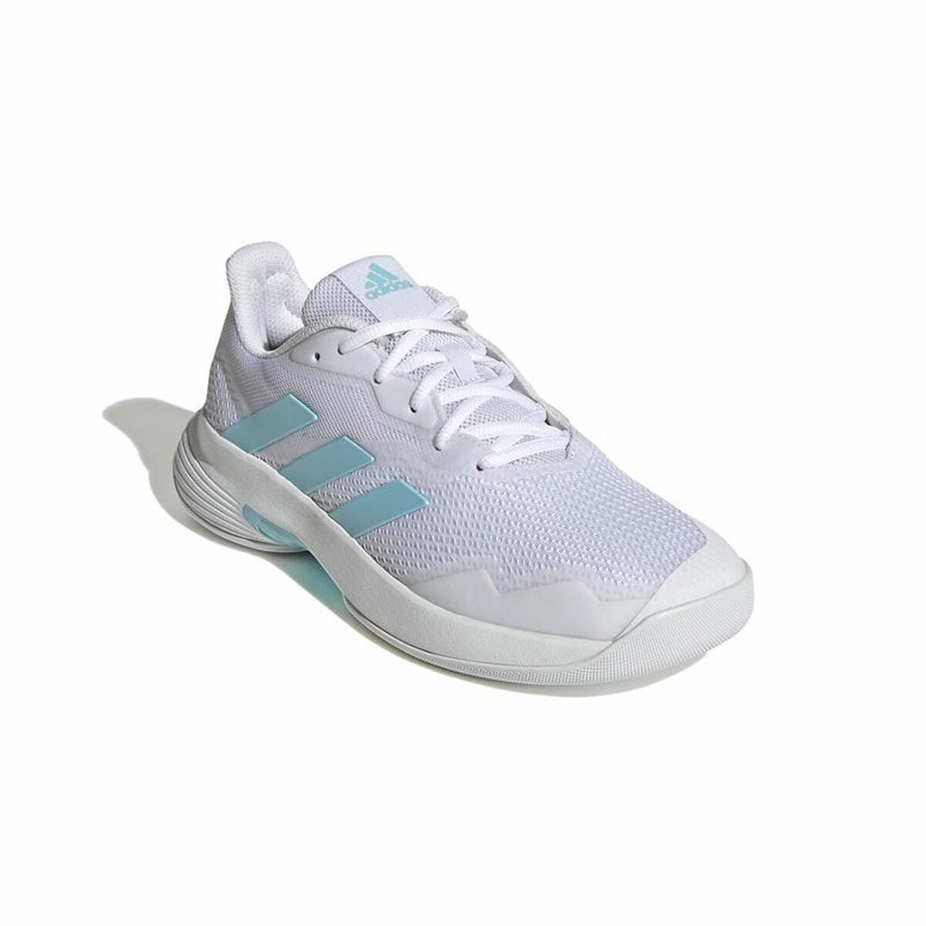 Adidas Courtjam Control Women's Tennis Shoes - White - product view 7