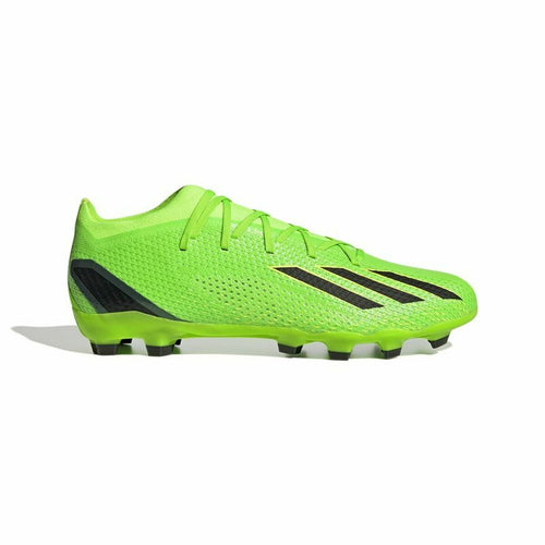 Adidas Adult's Football Boots X Speedportal 2 Unisex Trainers - Lime Green