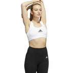 Adidas Sports Bra Powerreact Training Women's Sports Bra - White - product view 4
