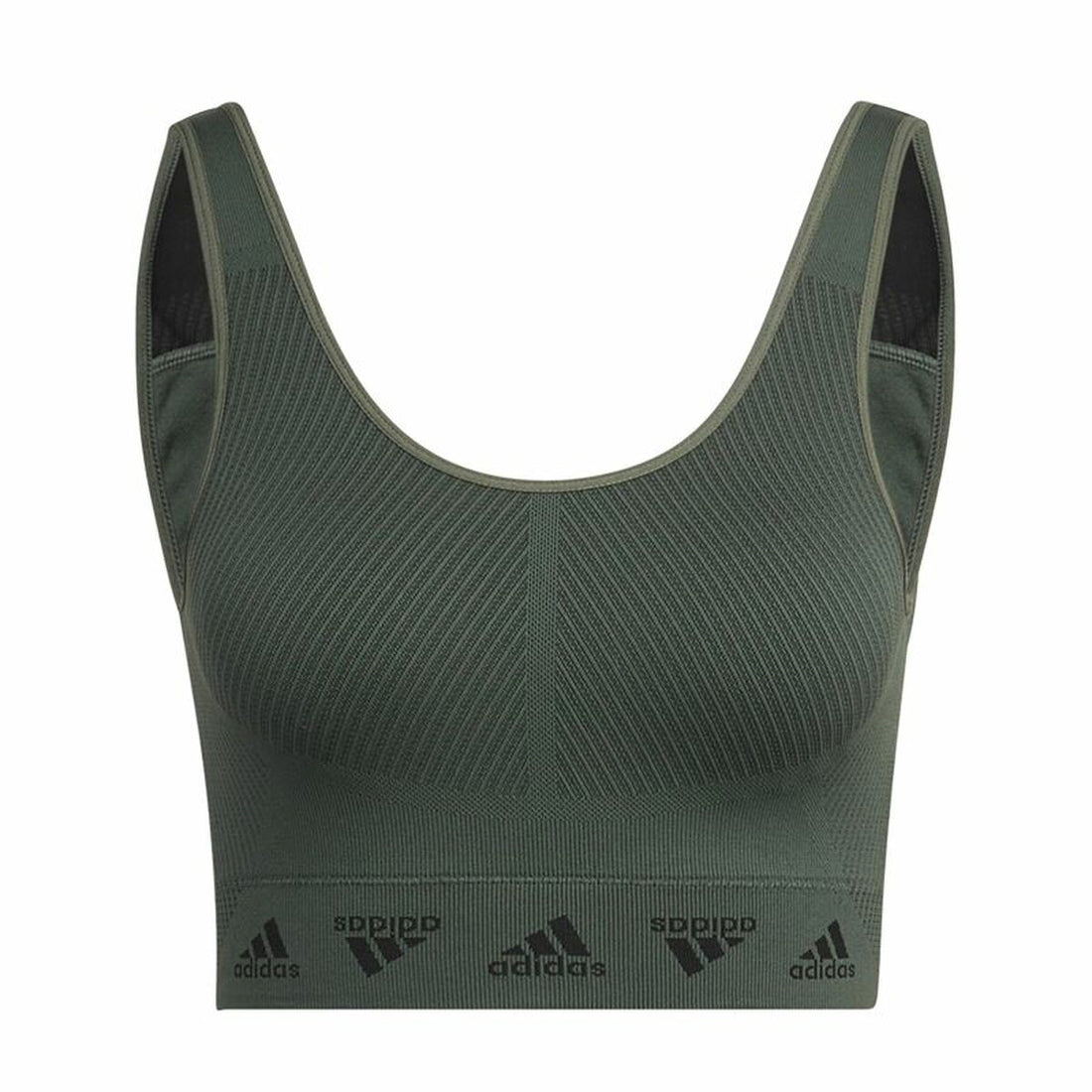 Adidas Bra Aeroknit Women's Sports & Outdoors - Olive