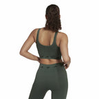 Adidas Sports Bra Aeroknit Women's Sports Bra - Olive - product view 9
