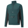 Puma Herren-Sweatshirt without Hood Fit Woven Training Grün – Produktansicht 1