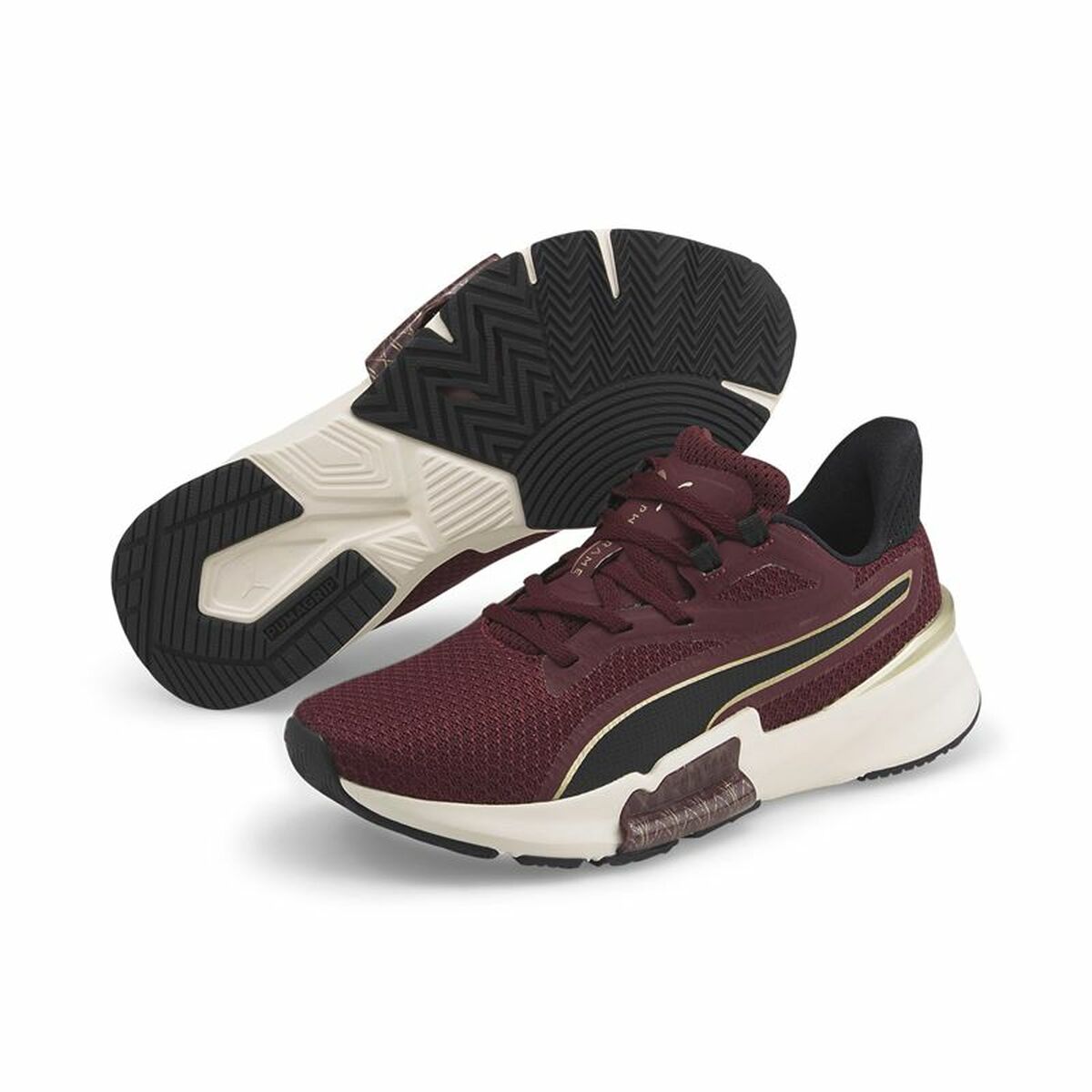 Sports Trainers for Women Puma PwrFrameTR Deco Glam Burgundy