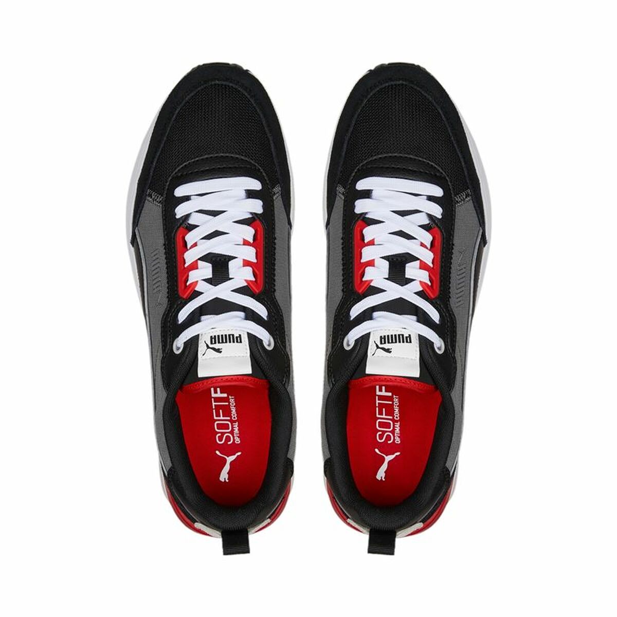 Unisex Casual Trainers Puma R22 Black