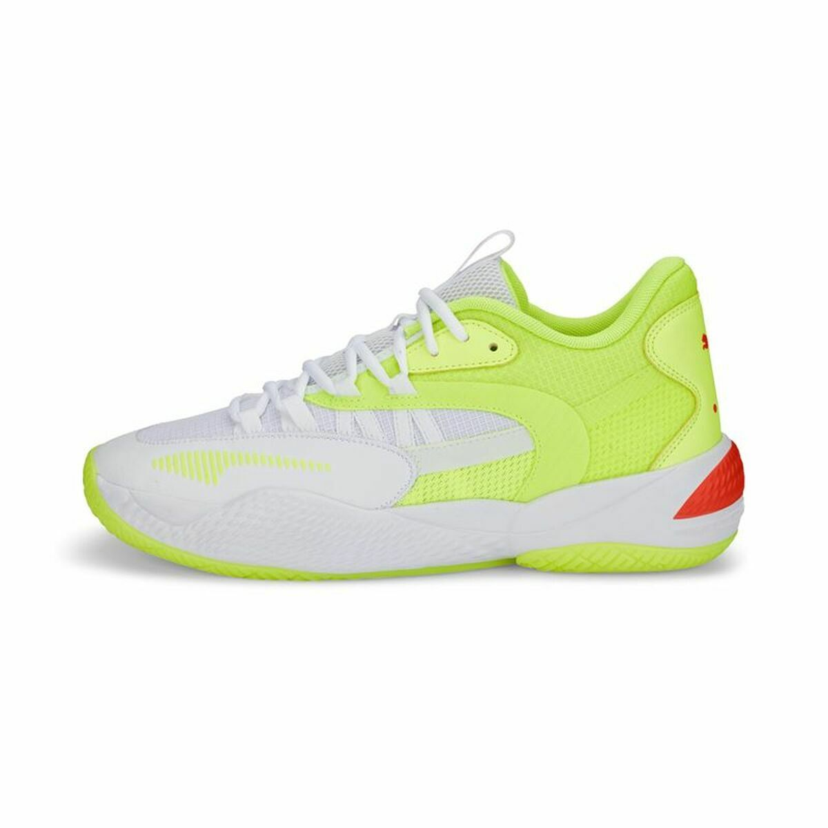 Puma Court Rider 2.0 Glow Stick Men's Basketball Shoes - Yellow - product view 3