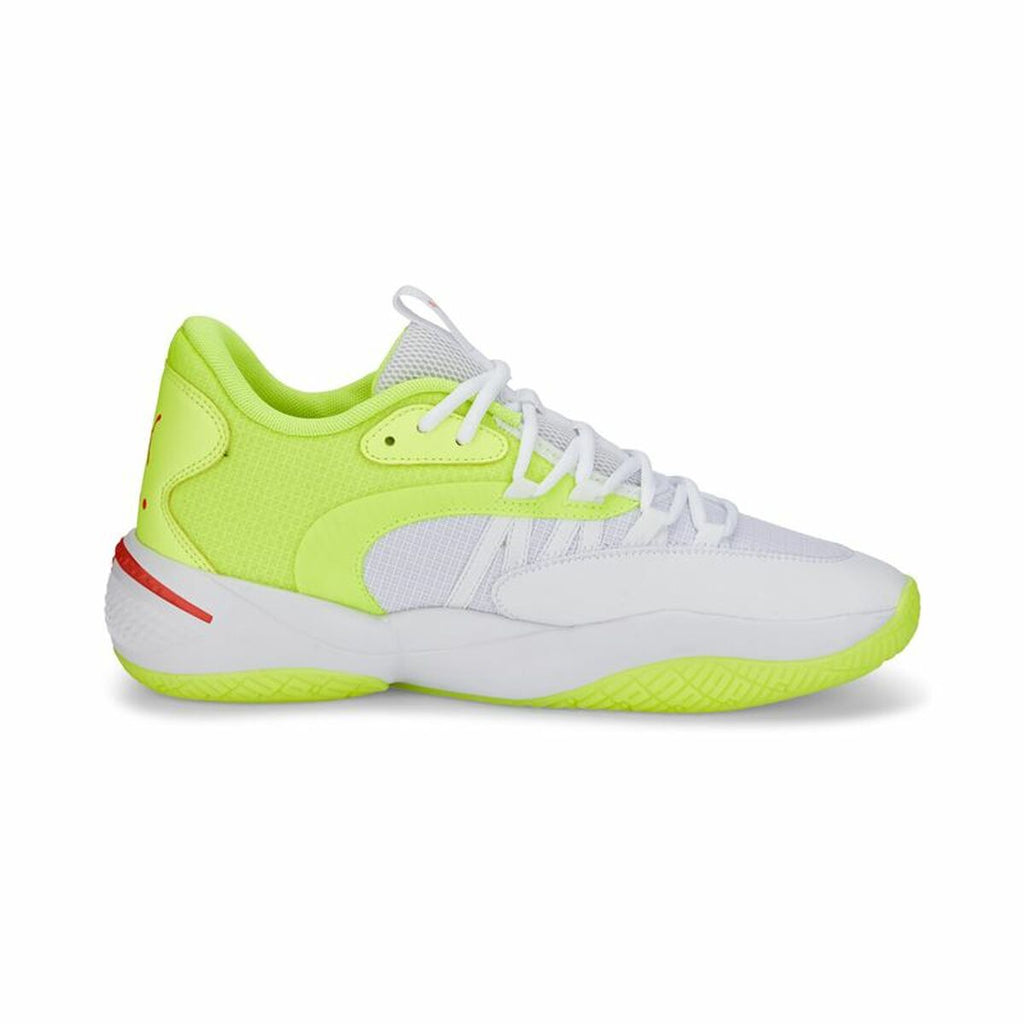 Puma Court Rider 2.0 Glow Stick Men's Basketball Shoes - Yellow - product view 38