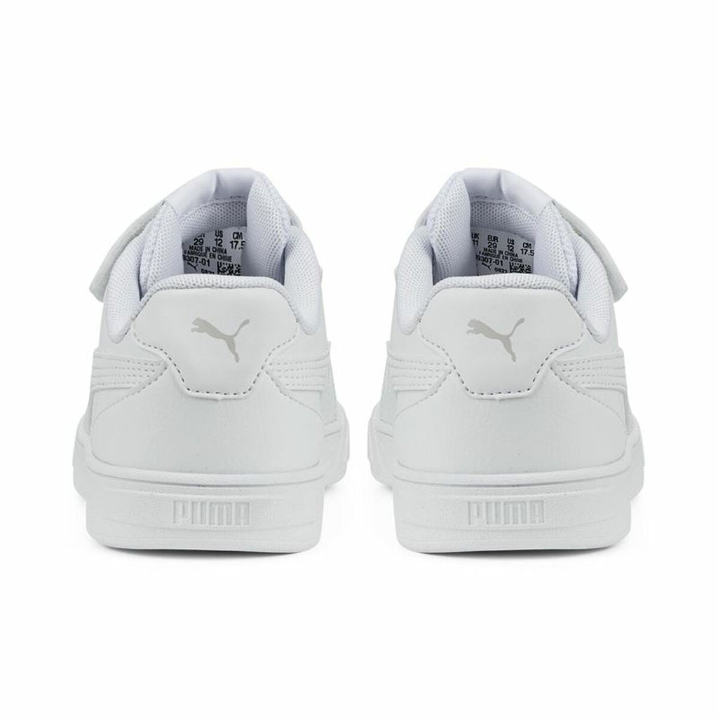 Sports Shoes for Kids Puma Caven White