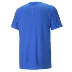 Puma Herren-Kurzarm-T-Shirt Run Favorite Logo Blau – Produktansicht 3