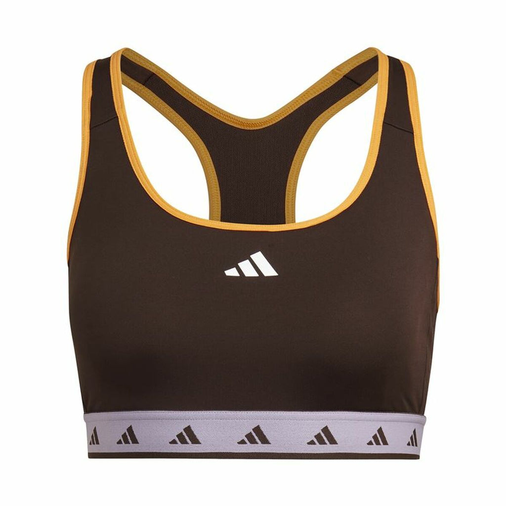 Adidas Sports Bra Hyperglam Powerreact Women's Sports Bra - Black - product view 2