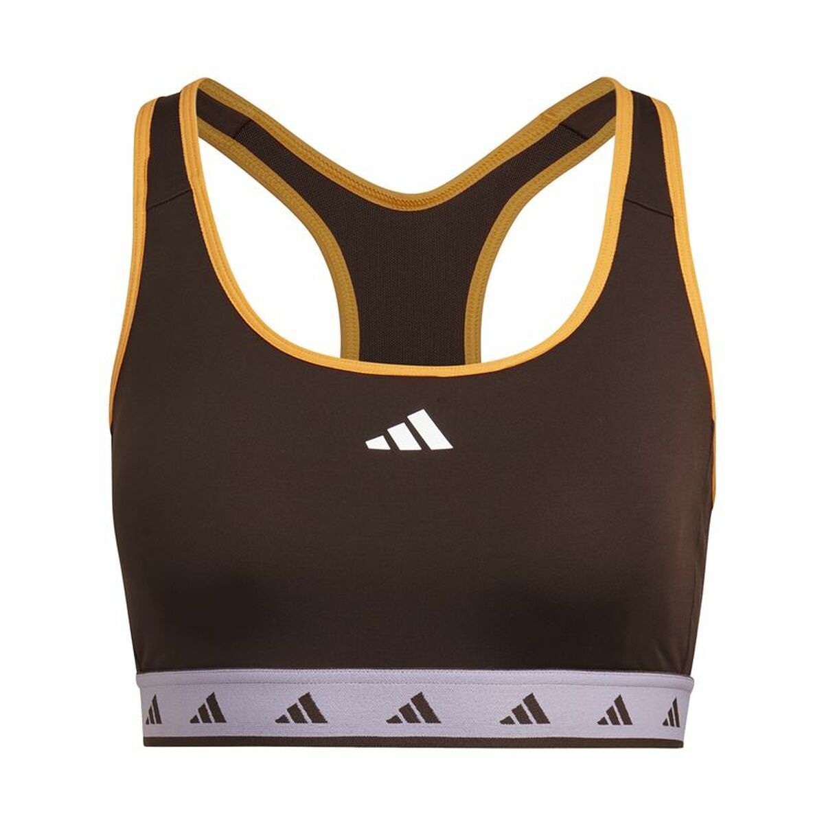 Adidas Sports Bra Hyperglam Powerreact Women's Sports Bra - Black - product view 2