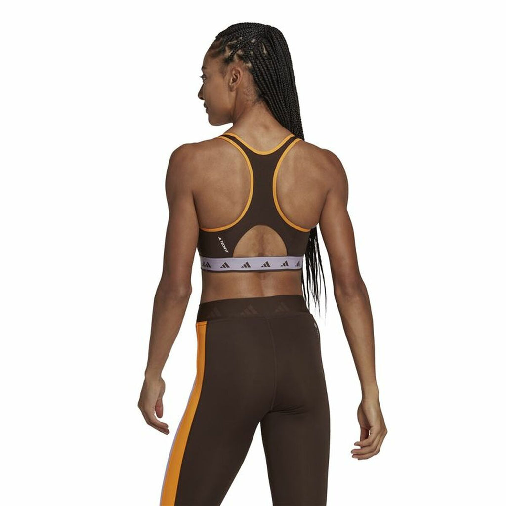 Adidas Sports Bra Hyperglam Powerreact Women's Sports Bra - Black - product view 11