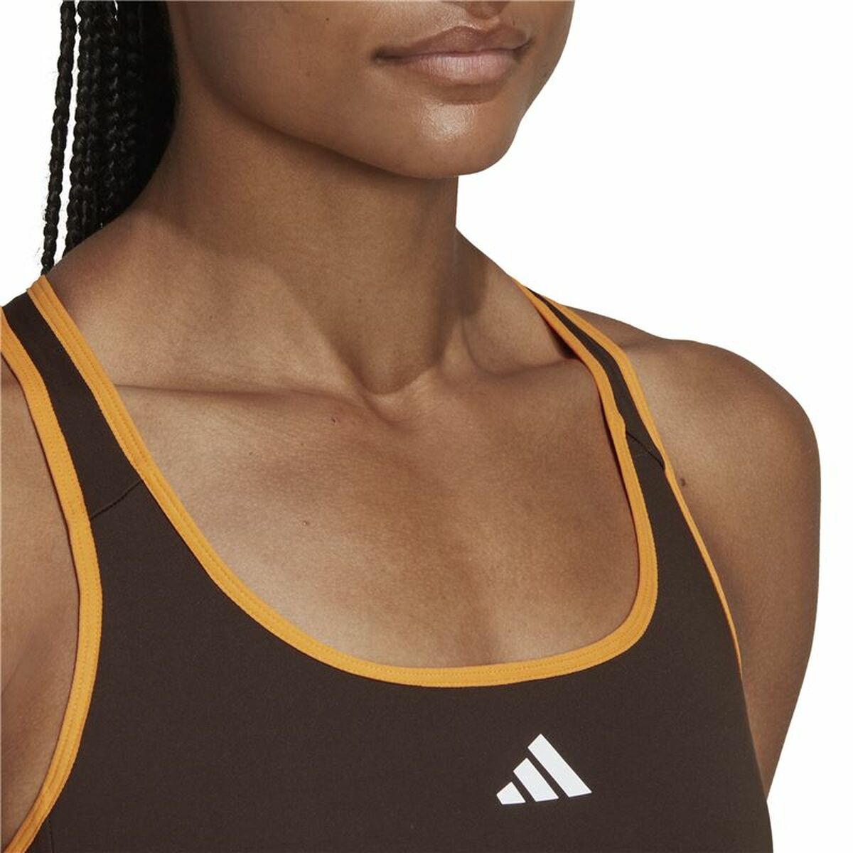 Adidas Sports Bra Hyperglam Powerreact Women's Sports Bra - Black - product view 7