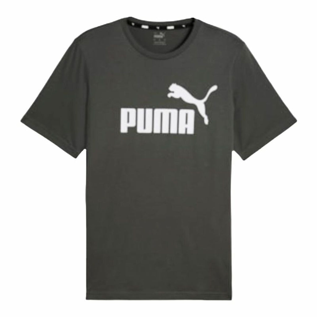 Puma Herren-Kurzarm-T-Shirt Essentials Grau – Produktansicht 1