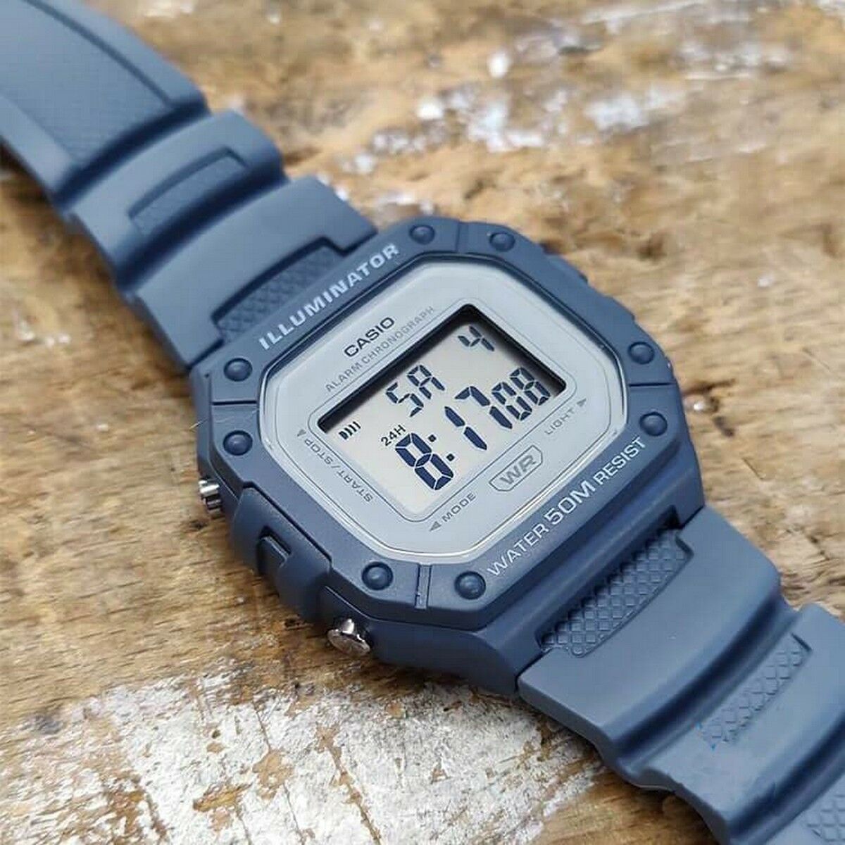 Unisex Watch Casio W-218HC-2AVEF (Ø 43 mm)