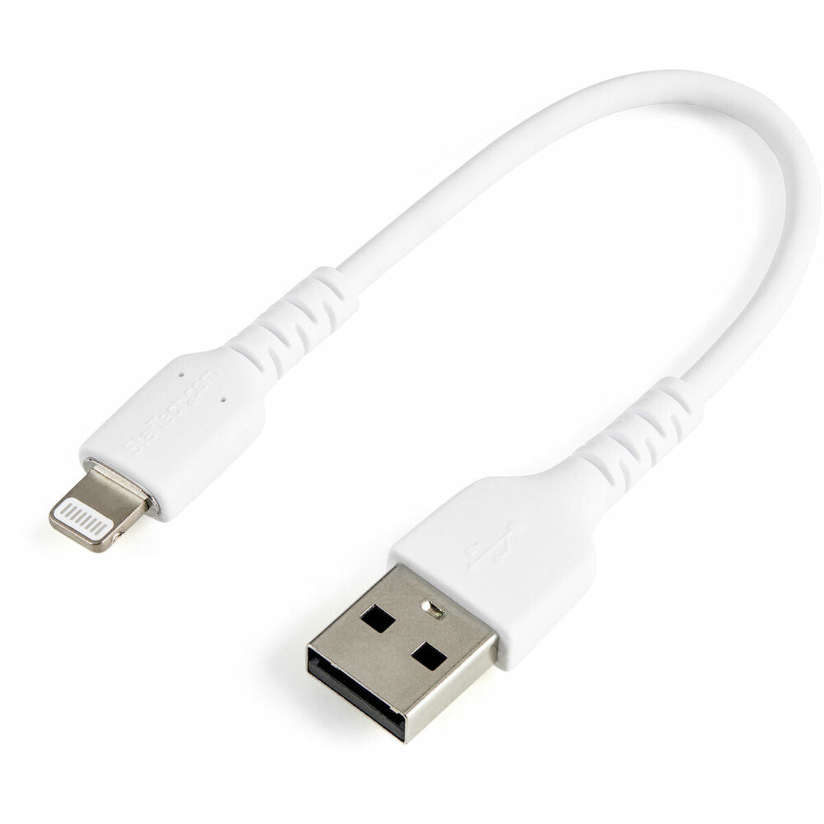 Startech USB-auf- Lightning Kabel RUSBLTMM15CMW Weiß USB A – Produktansicht 1