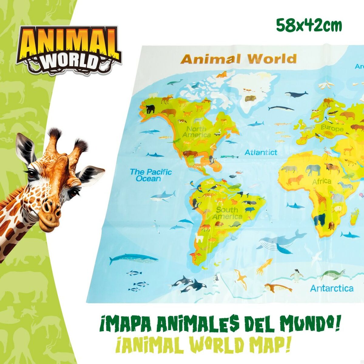 Colorbaby Animal figures Jungle Kunststoff – Produktansicht 4