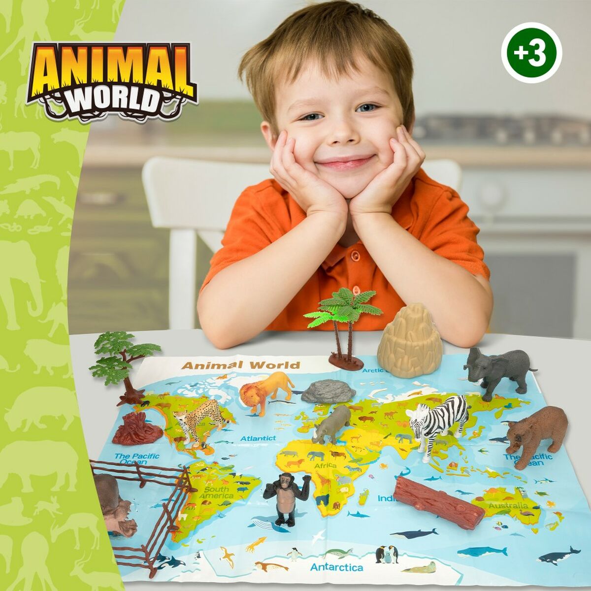 Colorbaby Animal figures Jungle Kunststoff – Produktansicht 5