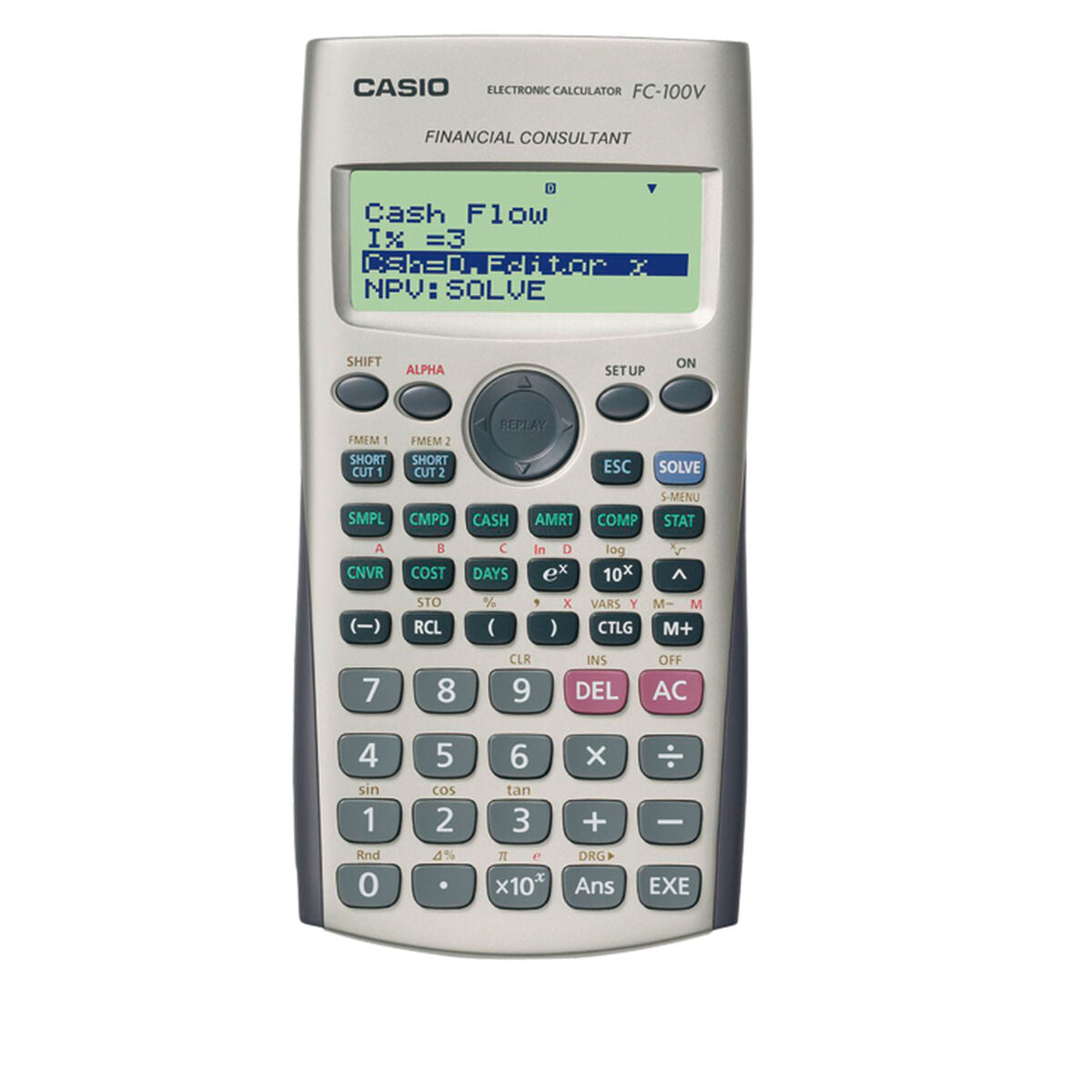 Casio Financial Calculator FC-100V – Produktansicht 2