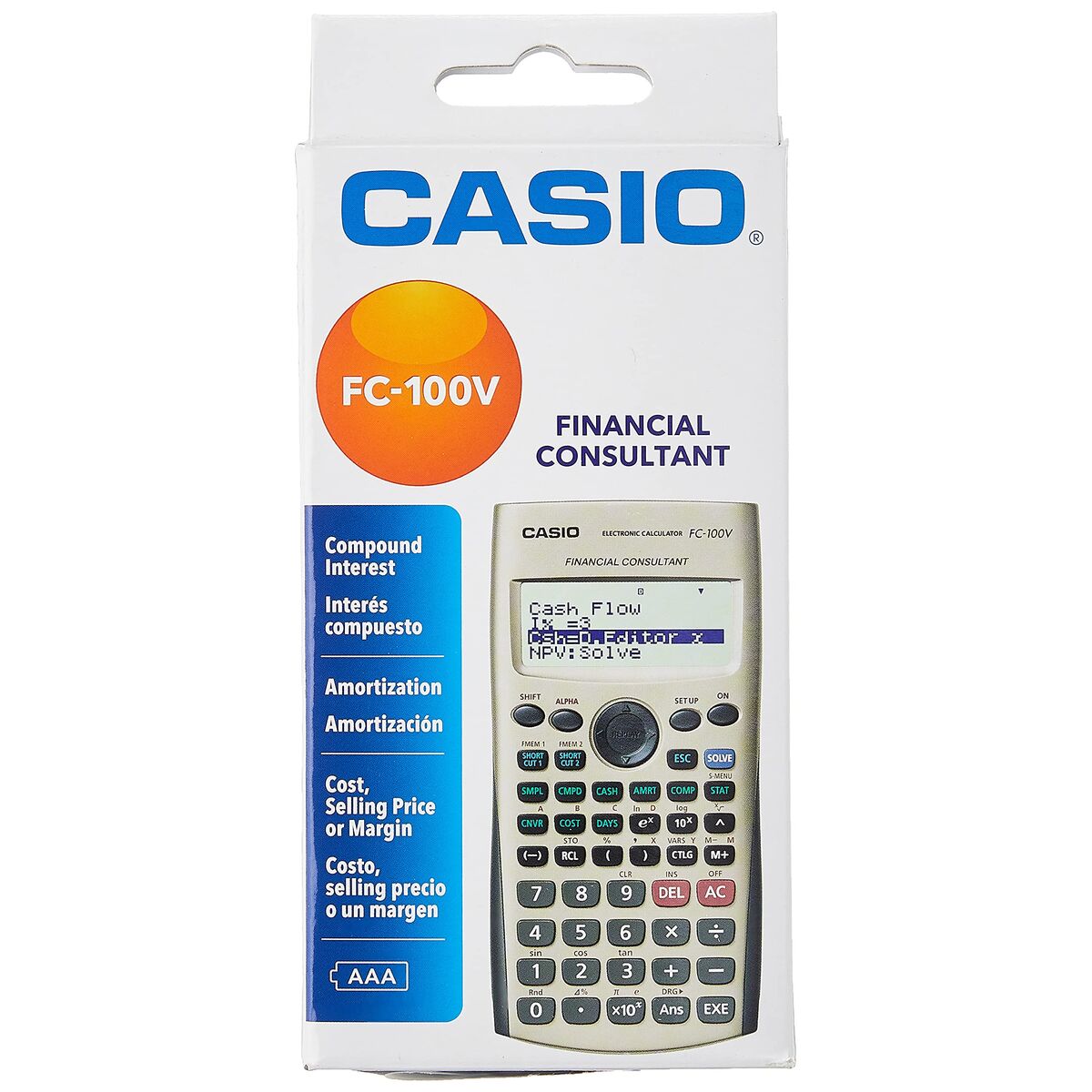 Casio Financial Calculator FC-100V – Produktansicht 7