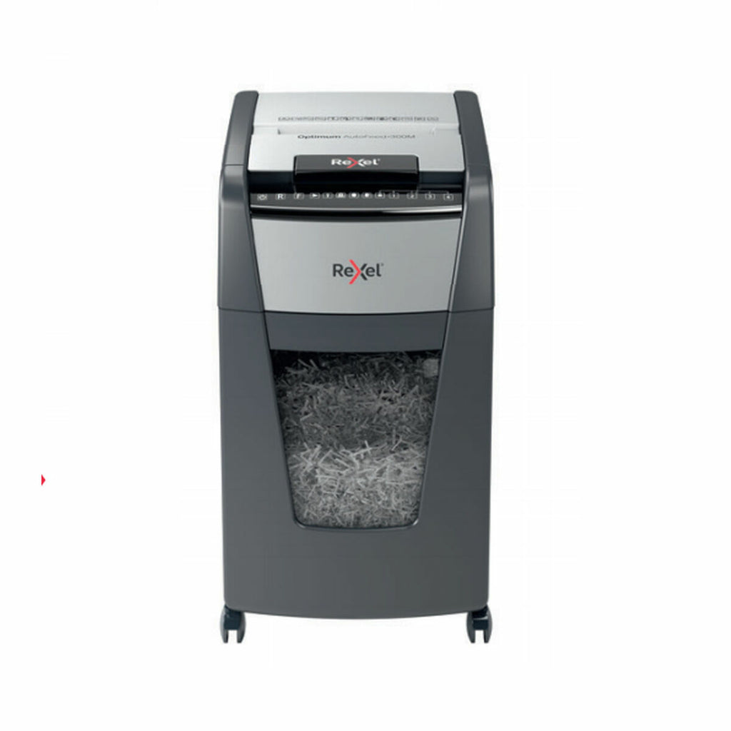 Rexel Mikroschnitt-Aktenvernichter Optimum Auto+ 300M 60 L – Produktansicht 1