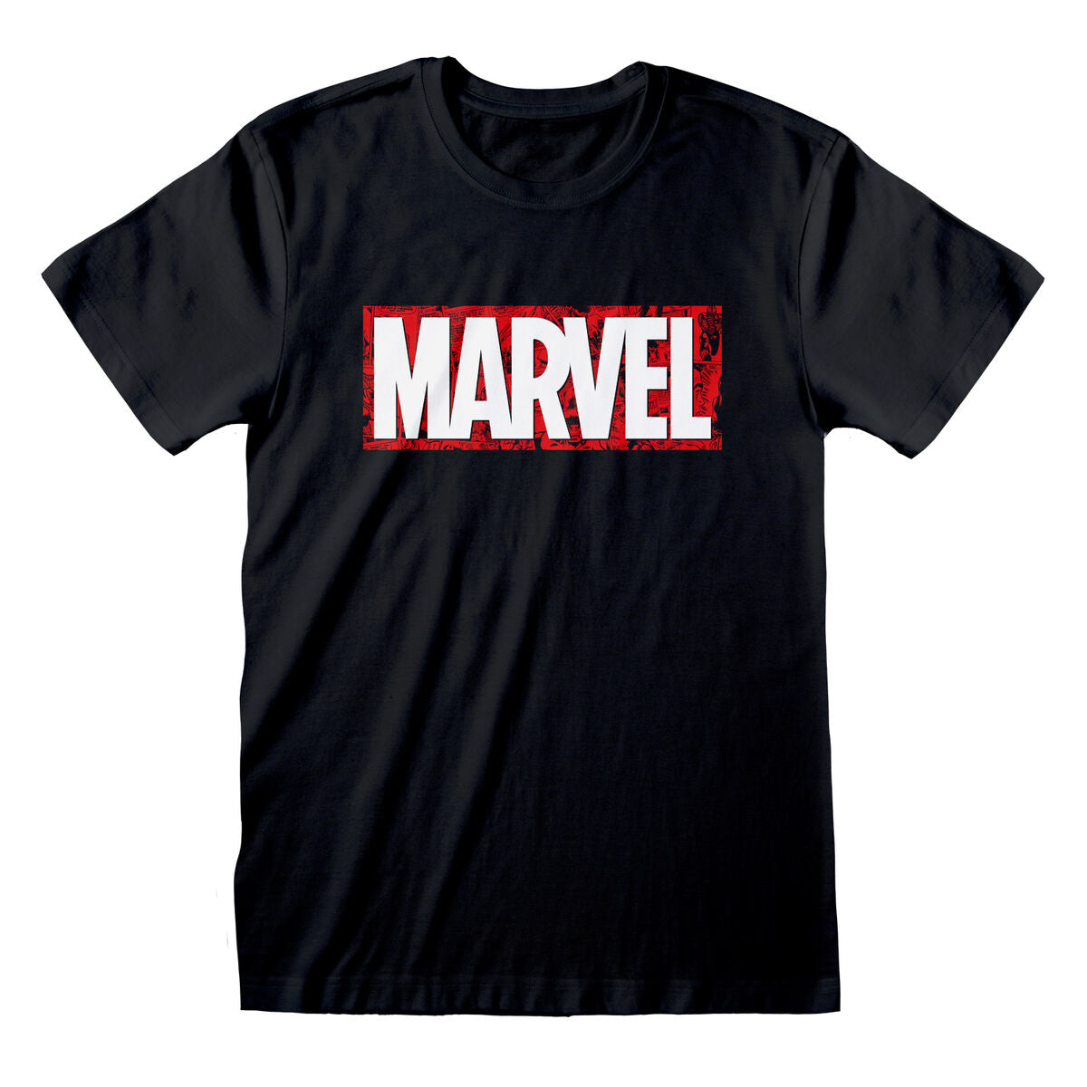 Marvel Unisex Kurzarm-T-Shirt Schwarz – Produktansicht 1