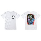 DC Comics Kurzarm-T-Shirt Batman Card Weiß Unisex – Produktansicht 1