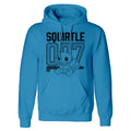 Pokémon Unisex-Hoodie Squirtle Line Art Blau – Produktansicht 1