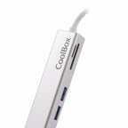 CoolBox Dockstation COO-DOCK-02 Weiß – Produktansicht 2