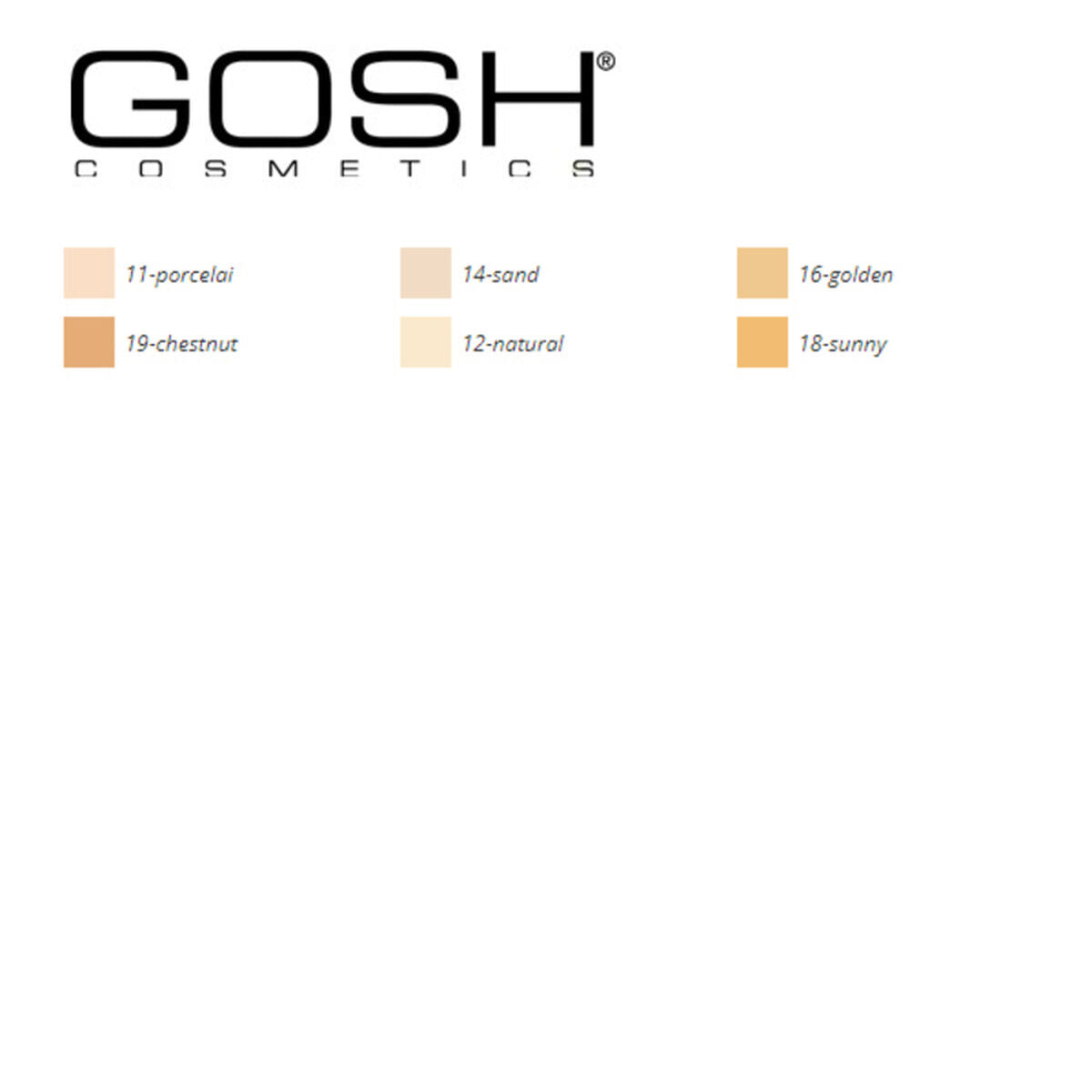 Gosh Copenhagen Flüssige Foundation X-Ceptional Wear (35 ml) – Produktansicht 7