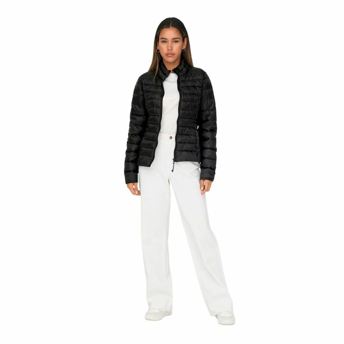 Only Damen-Sportjacke Onltahoe Quilted Schwarz – Produktansicht 5