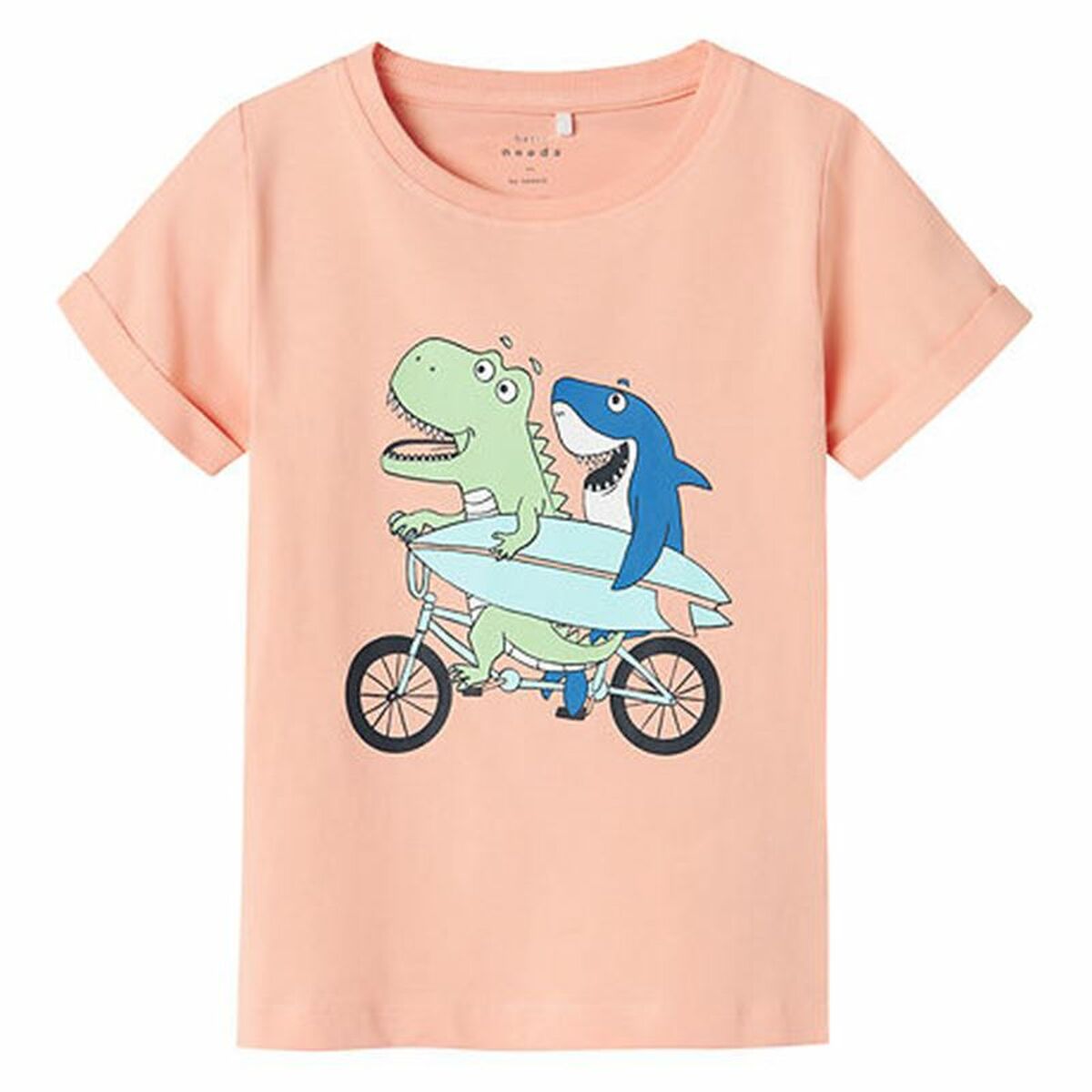 Kinder Kurzarm-T-Shirt Name It Nmmvux – Produktbild 1