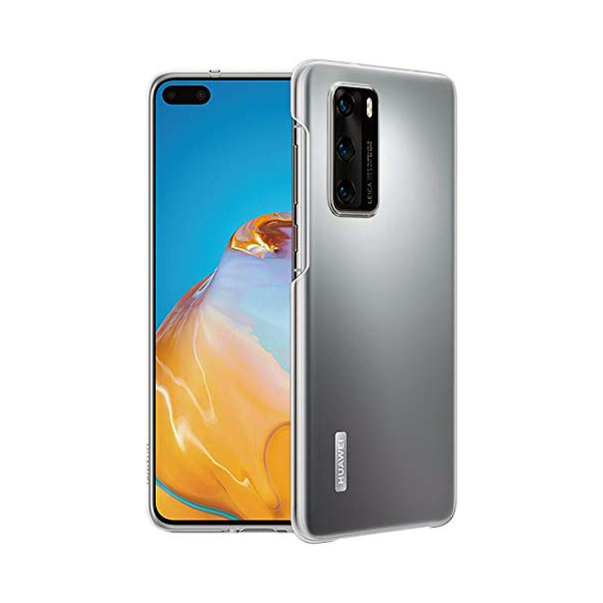 Mobile cover Huawei P40 Transparent Polycarbonate – Produktbild 1