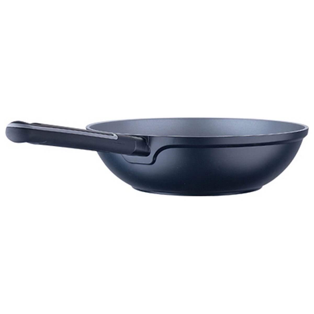 Masterpro Wok Pfanne Indigo Schwarz Aluminium (Ø 28 cm) – Produktansicht 6